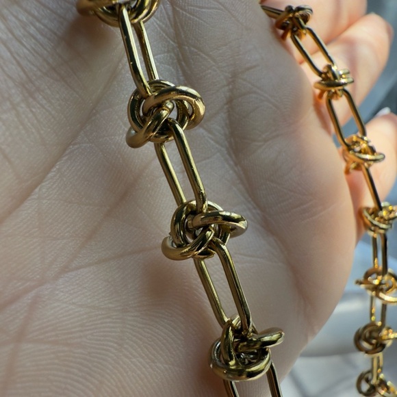 Steel Anthropologie Chain Necklace - Picture 6 of 8